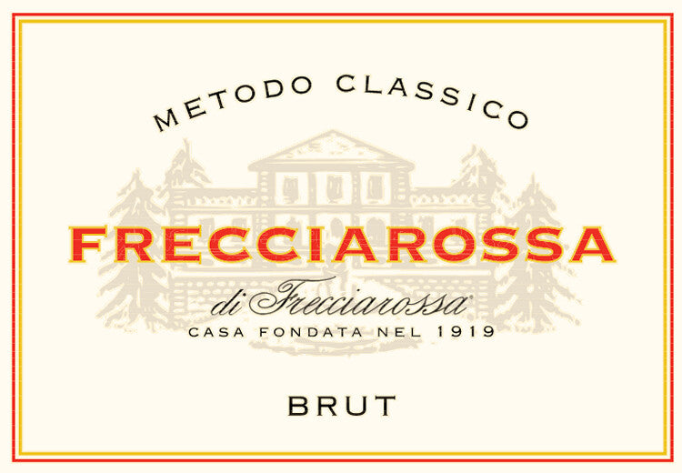 "Frecciarossa Brut" FRECCIAROSSA, Oltrepò Pavese DOC Pinot Nero VSQ 2010