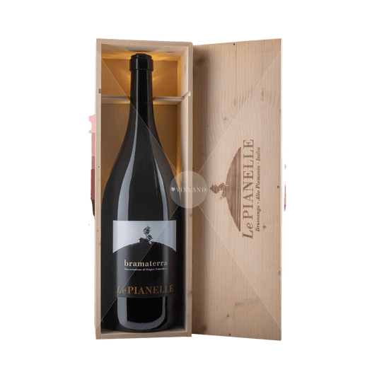 Le Pianelle "Bramaterra" DOC 2012  Jeroboam in woodbox