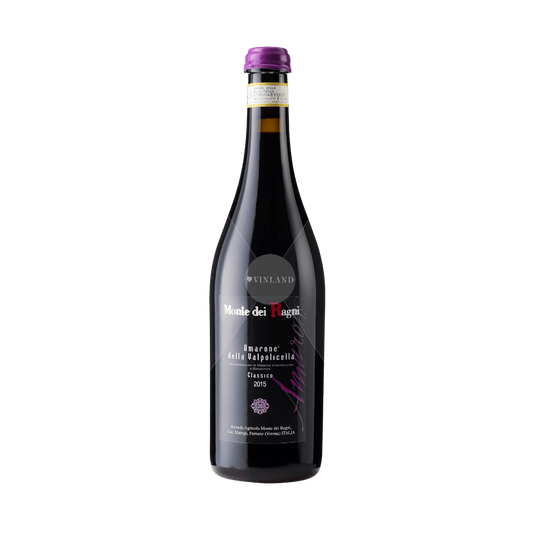 "Amarone" MONTE DEI RAGNI,  Amarone della Valpolicella Classico 2015 - ONLY EXPORT, NOT FOR SALE IN ITALY