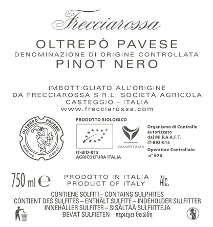 "Margherita" Rosè FRECCIAROSSA, Pinot Nero Oltrepò Pavese DOC 2022