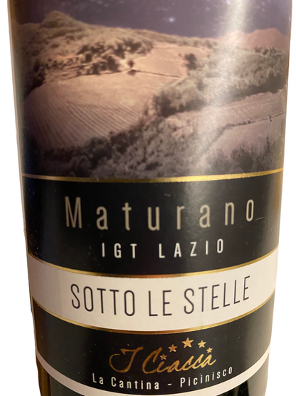 "Sotto Le Stelle" I CIACCA, Maturano IGT Lazio 2017