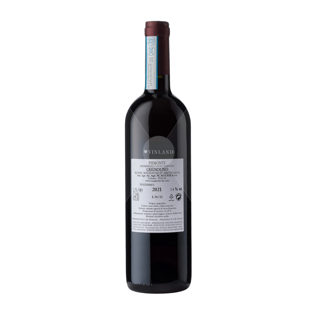 "Grignolino" SCAGLIOLA SANSI', Piemonte DOC  2022