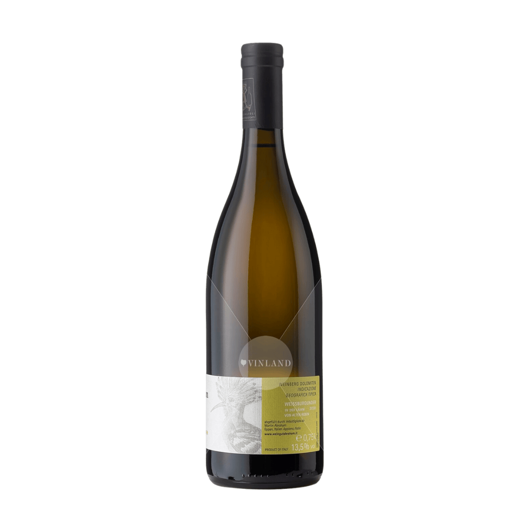 "In der Lämm" WEINGUT ABRAHAM , Weinberg Dolomiten IGT  Weissburgunder 2020