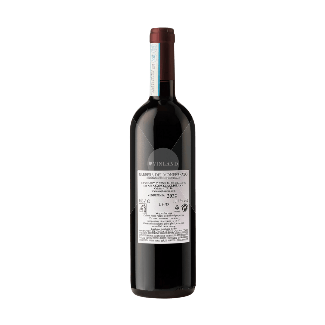 "La Birba" SCAGLIOLA SANSI', Barbera del Monferrato DOC 2023