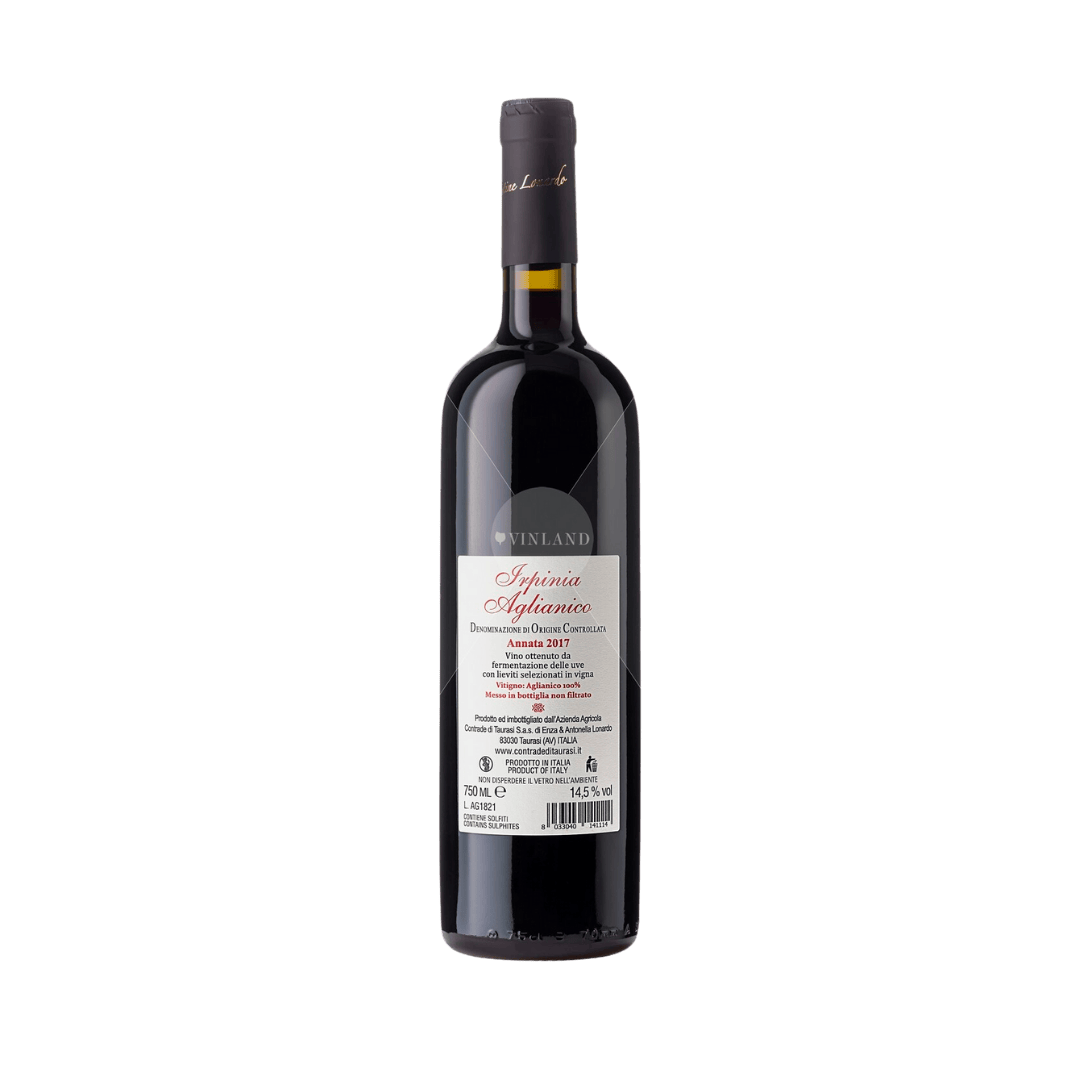 "Irpinia Aglianico" CANTINE LONARDO,  Campania Taurasi  DOC 2017