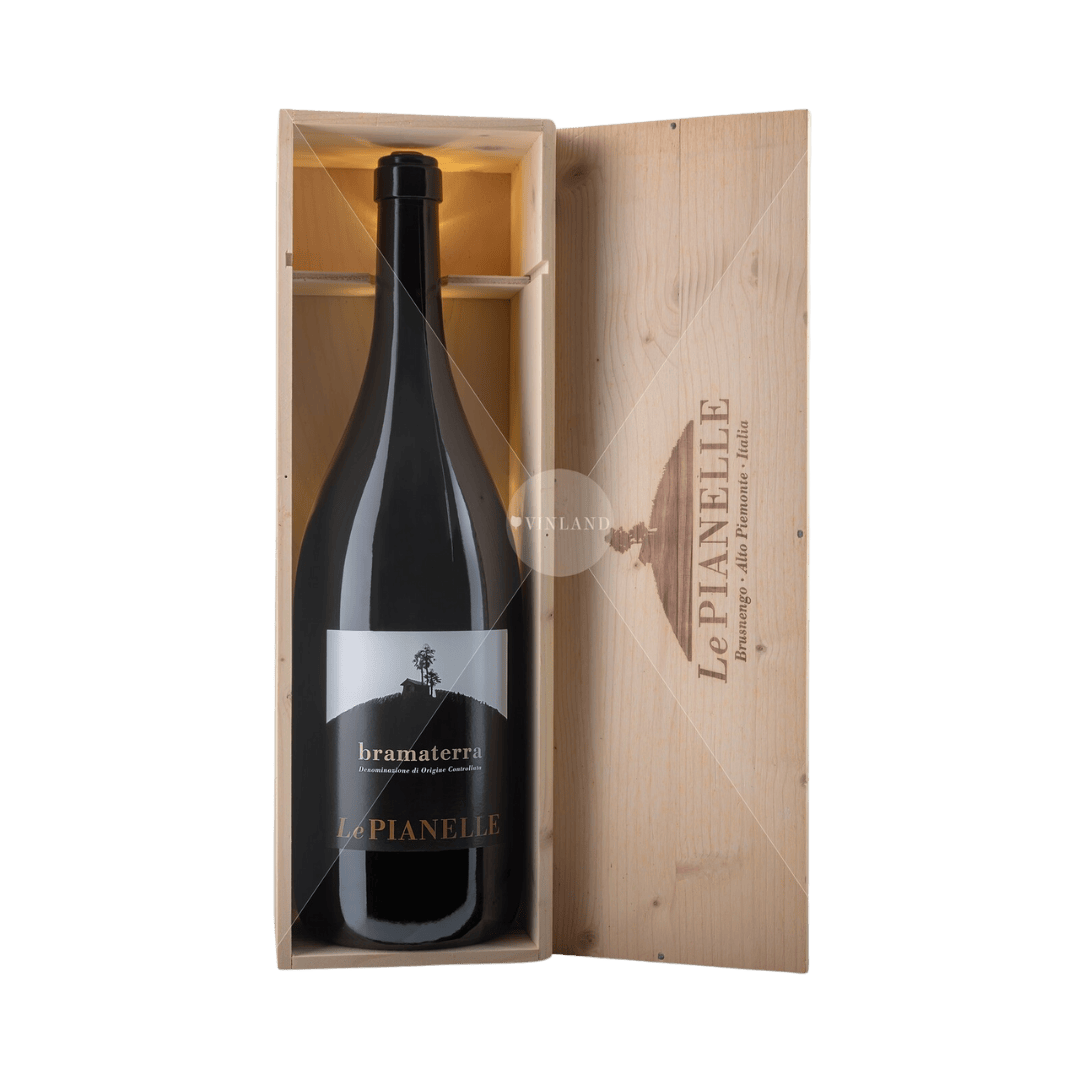 Le Pianelle "Bramaterra" DOC 2012  Jeroboam in woodbox