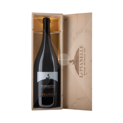 Le Pianelle "Bramaterra" DOC 2012  Jeroboam in woodbox