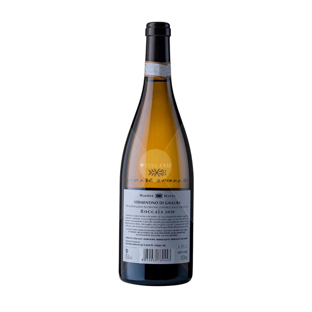 "Roccaìa" TENUTA MASONE MANNU, Vementino di Gallura DOCG 2020