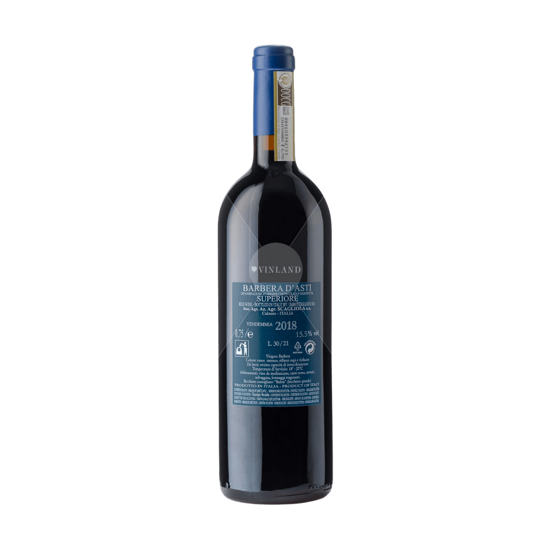 "Sansì Antologia" SCAGLIOLA SANSI', Barbera d'Asti  Superiore DOC 2020