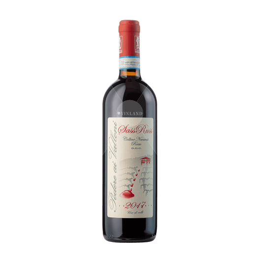 "Sass Russ" PODERE AI VALLONI, Colline Novaresi Rosso DOC 2017