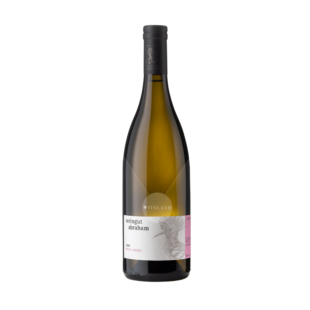 "Upupa Weiss", WEINGUT ABRAHAM, Weinberg Dolomiten IGT 2020
