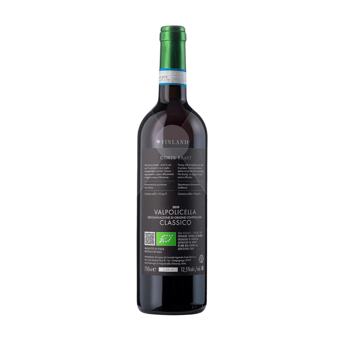 "Valpolicella Classico" CORTE BRAVI,  Valpolicella DOC 2019