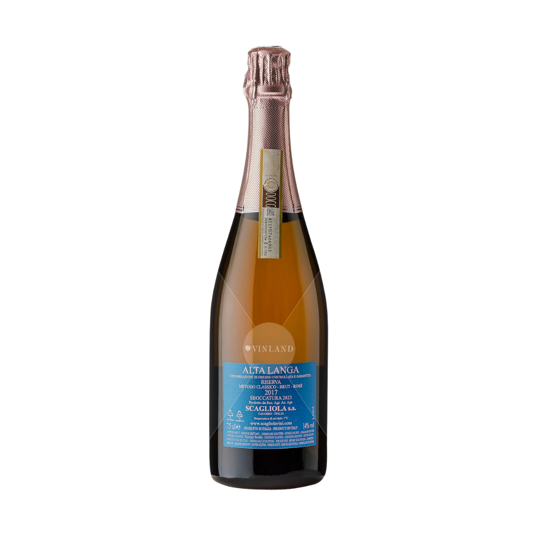 "Camilo" SCAGLIOLA SANSI,  Alta Langa DOCG VSQ RISERVA Rosato 2018