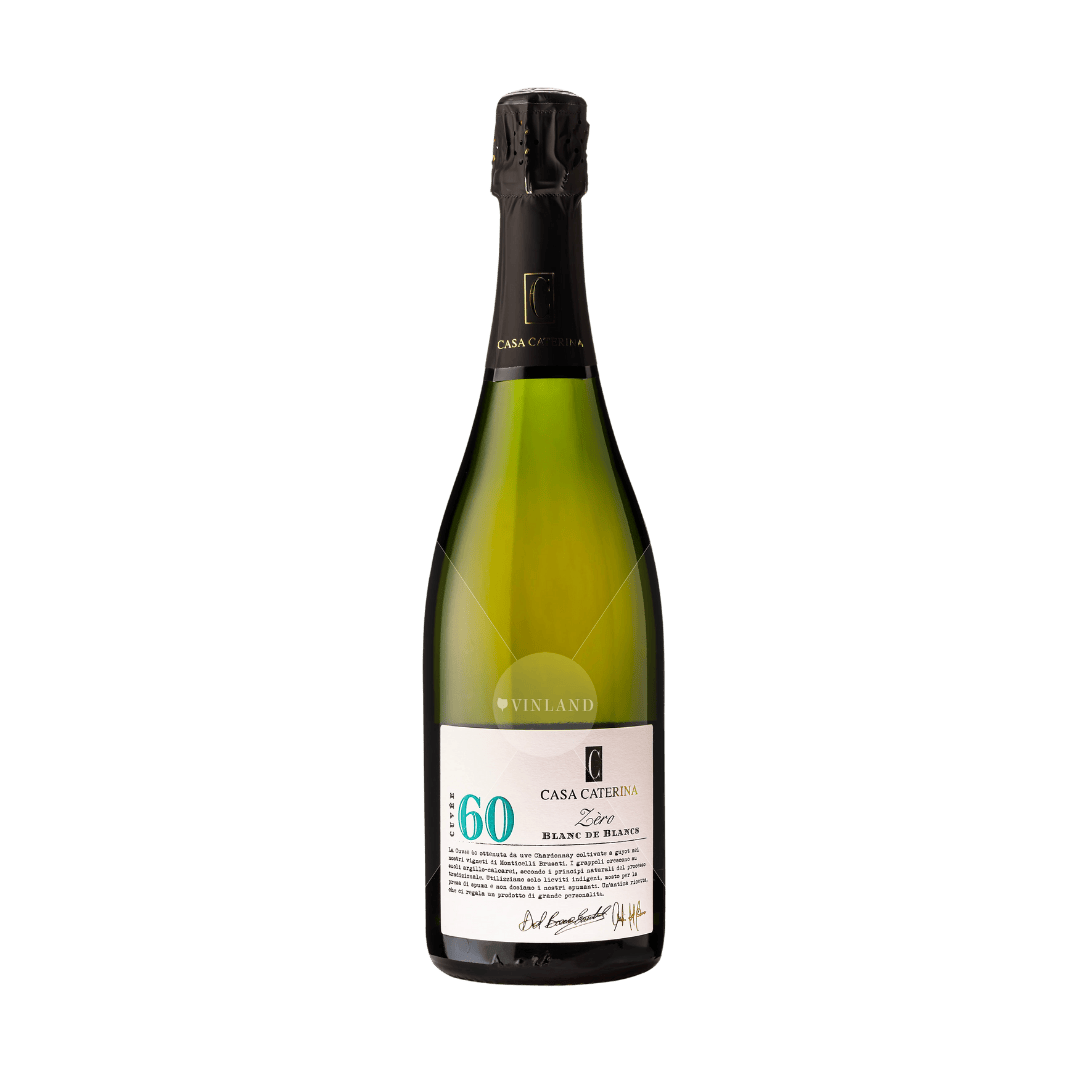 Cuvée 60 Blanc de Blancs  CASA CATERINA, Dosage Zero VSQ 2017