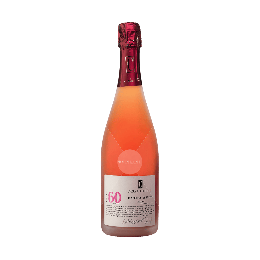 Cuvée 60 Rosé CASA CATERINA, Extra Brut VSQ 2017