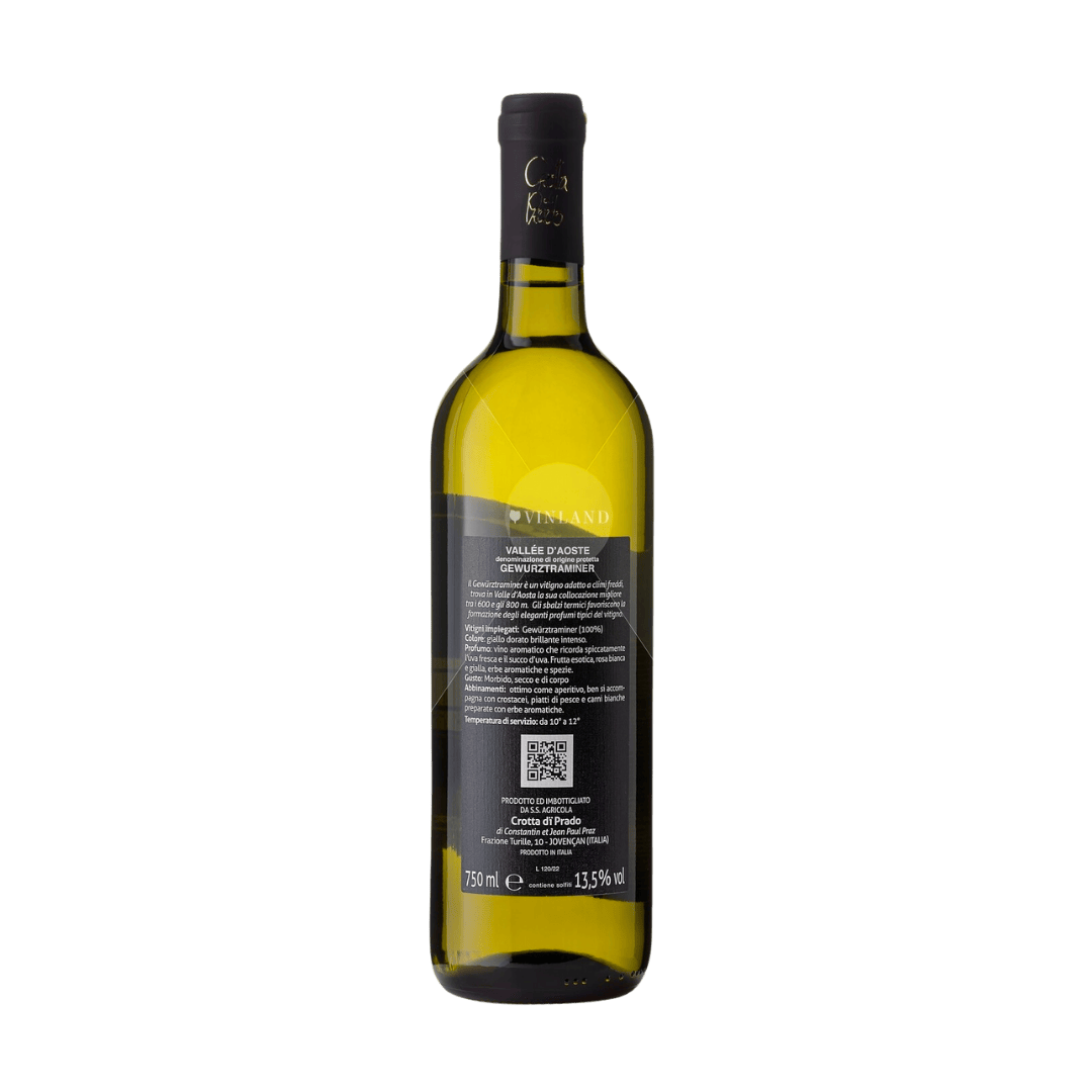 "Gewürztraminer"  CROTTA DI PRADO, Valle d'Aosta DOP 2021