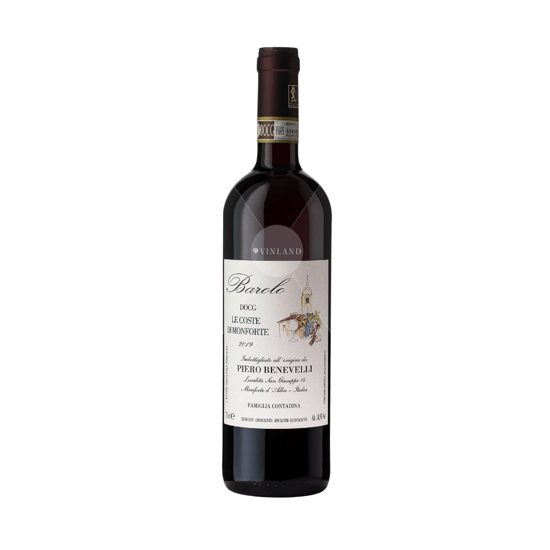 "Barolo-Le Coste di Monforte" PIERO BENEVELLI, Barolo DOCG 2019
